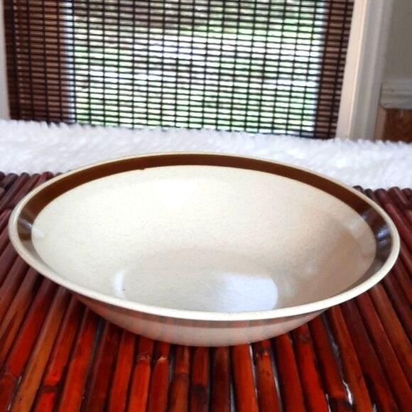 Yamaha stoneware  Made in Japan Vintage Bowl‎ 9InWx4 Deep - Picture 1 of 6
